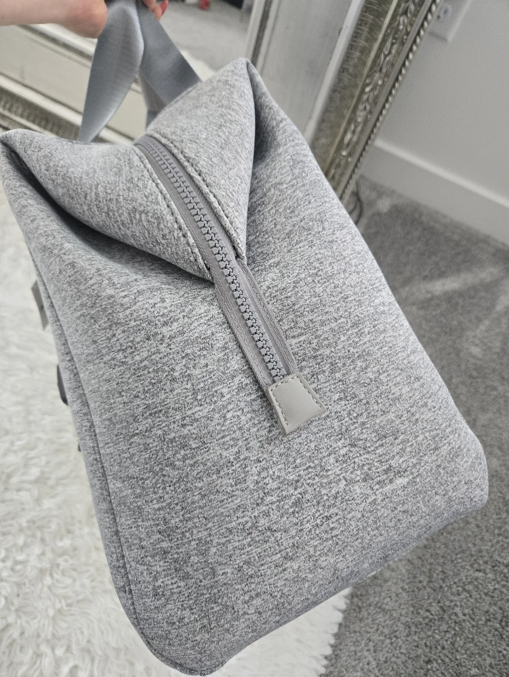 ALDO BRODDIE UNISEX - Weekend bag - Heathered Grey. One size. New.